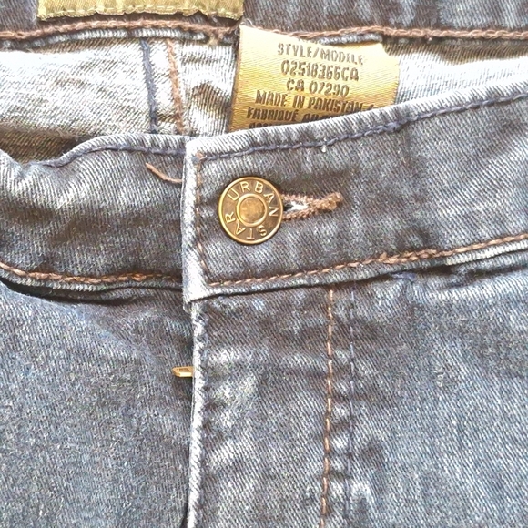 URBAN Star Men's Straight Dark Wash Blue Jeans, 44 x 31 - Picture 4 of 12